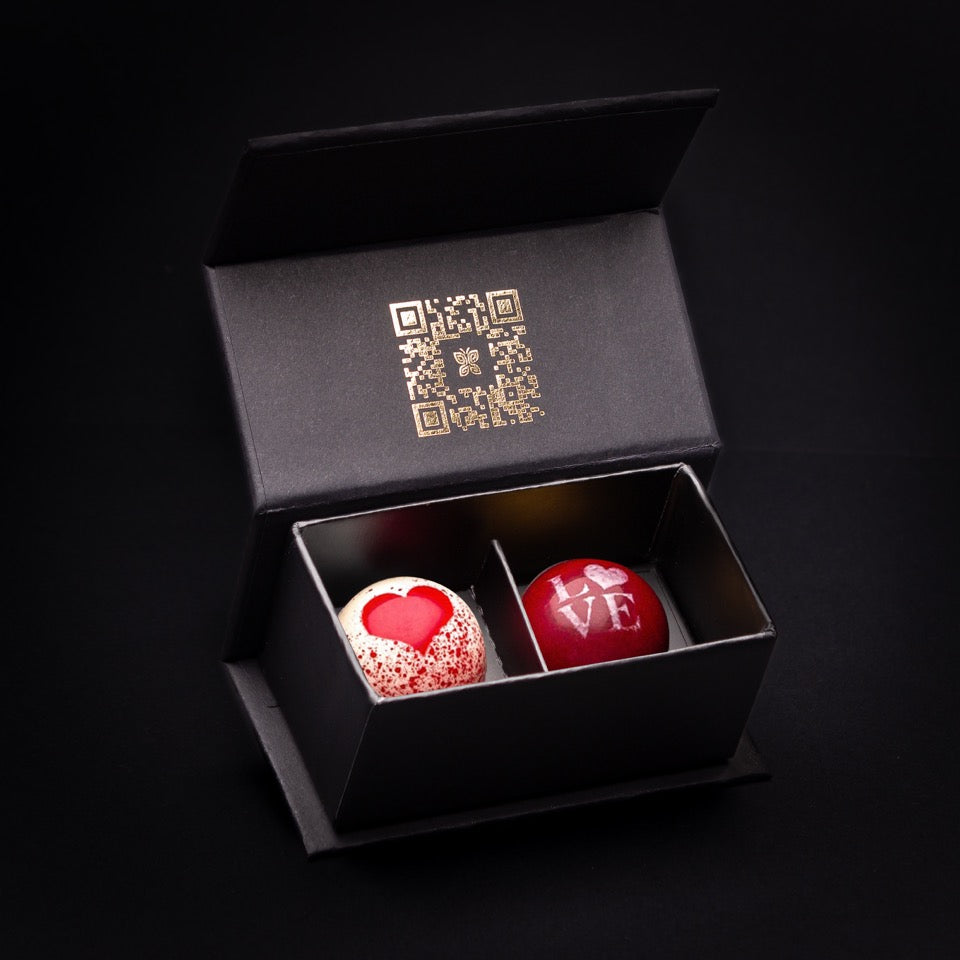 2er Pralinenbox - „Ich hab dich lieb“