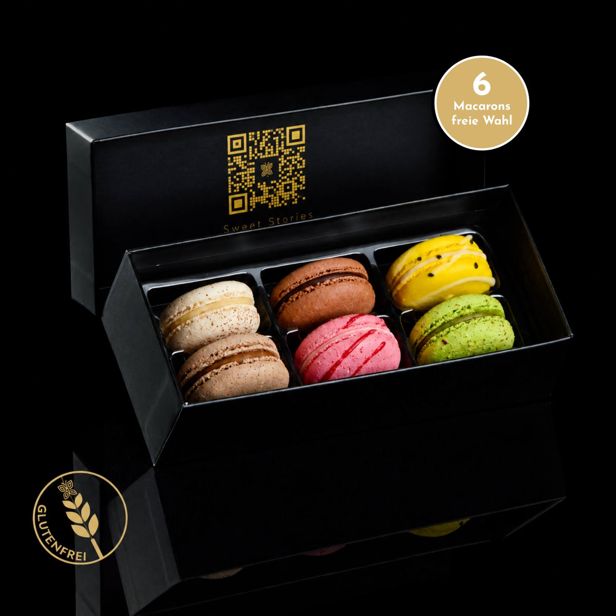 6er Macaronbox - Mix & Match