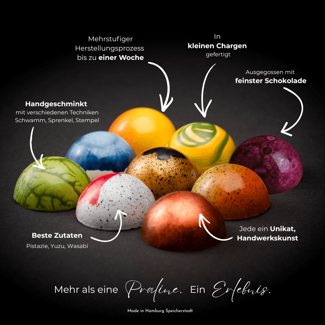 Master Collection - 9er Pralinenbox Juwelen der Saison