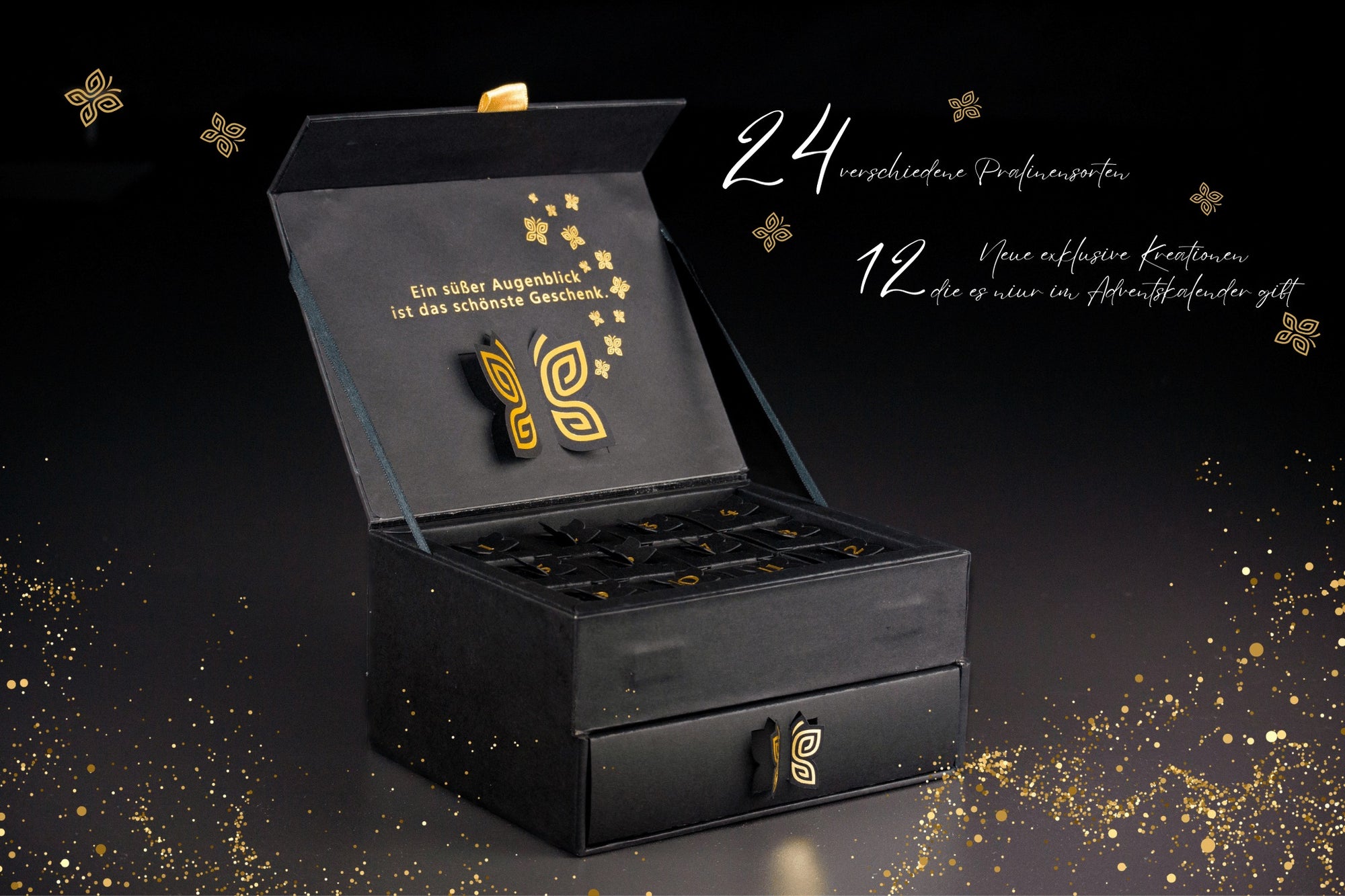 Adventskalender mit handgefertigten Pralinen von Patisserie Johanna Hamburg | Patisserie Johanna