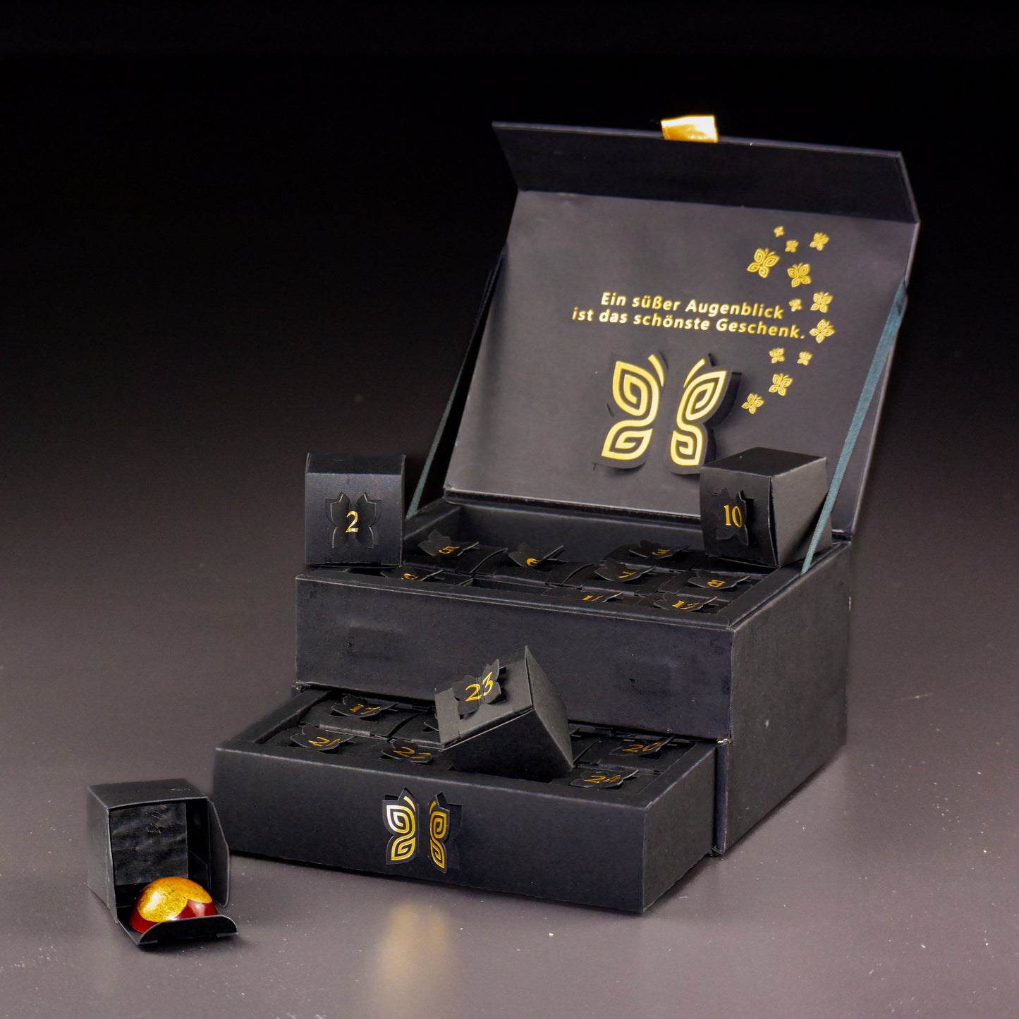 Adventskalender - Johannas Pralinen Schmuckkästchen