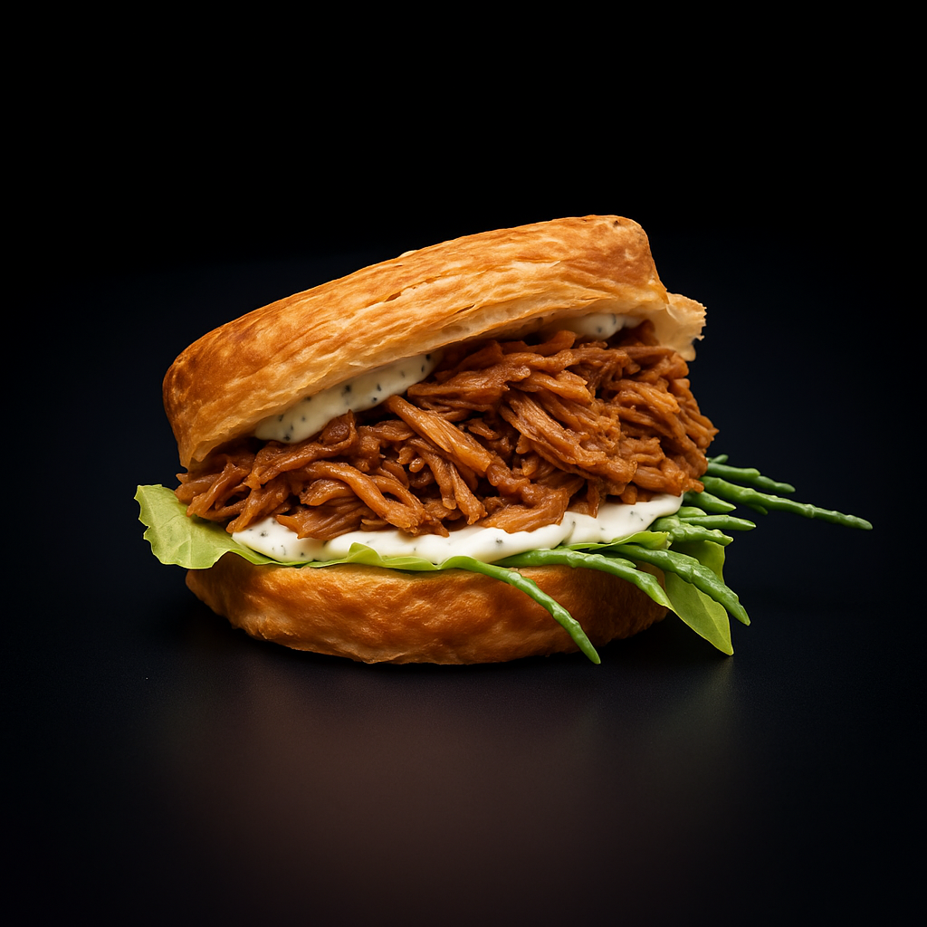 Croissant Roll - Pulled Turkey