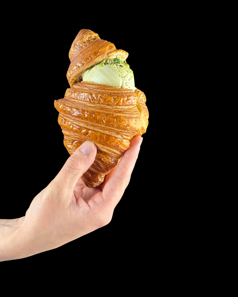 Croissant-Eis