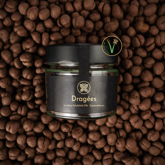 Dragées • Dark chocolate • Espresso beans