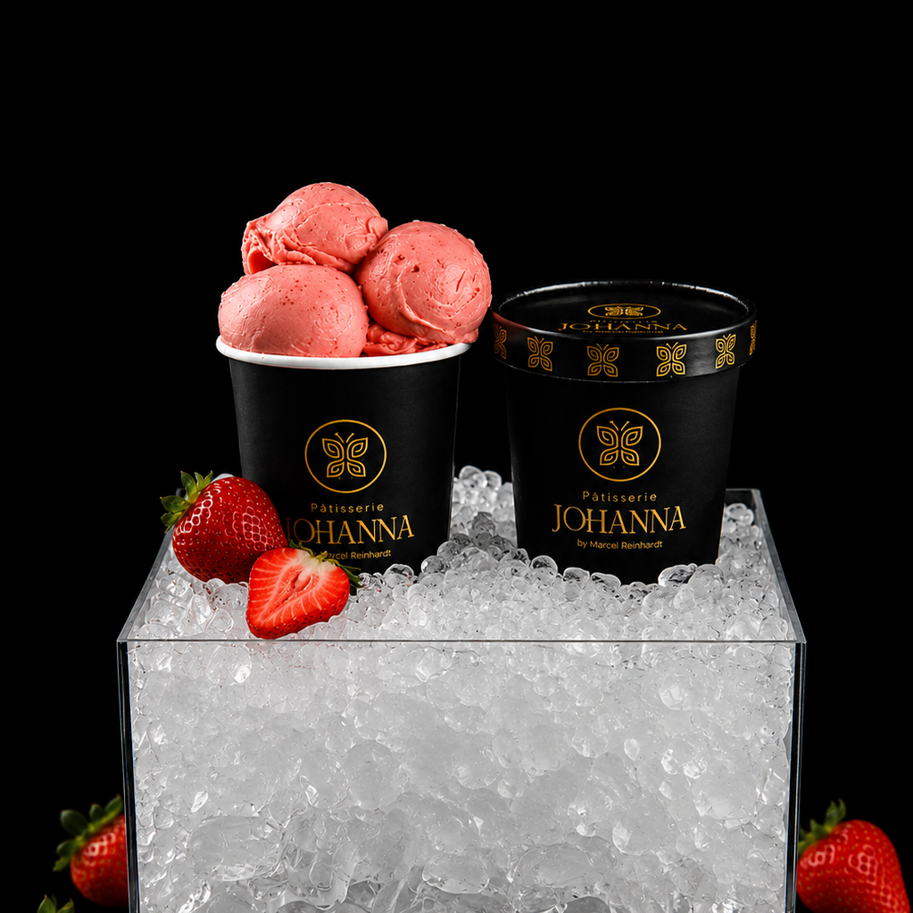 Eisbecher Erdbeer-Sorbet - 300 ml
