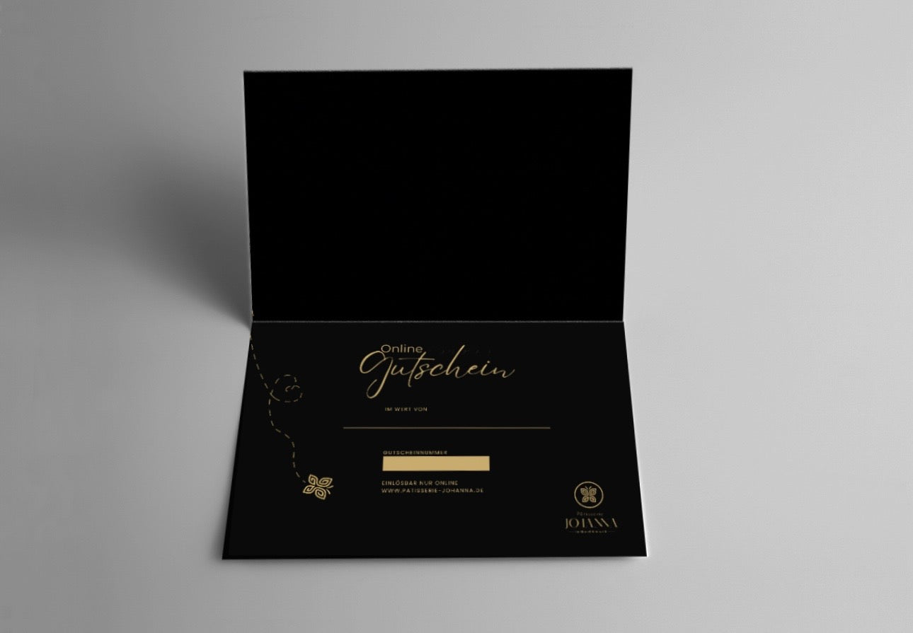 Gutschein-Karte per Post (nur Online Shop)