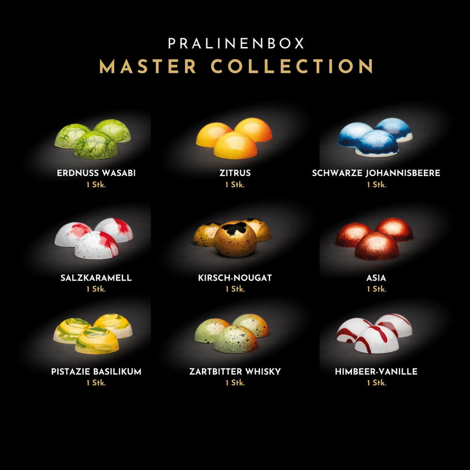 Box of 9 chocolates - Master Collection