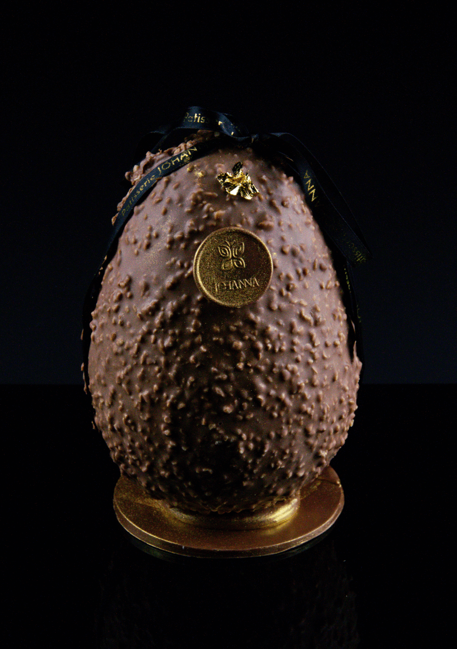 Osterei Haselnuss Karamell Praliné