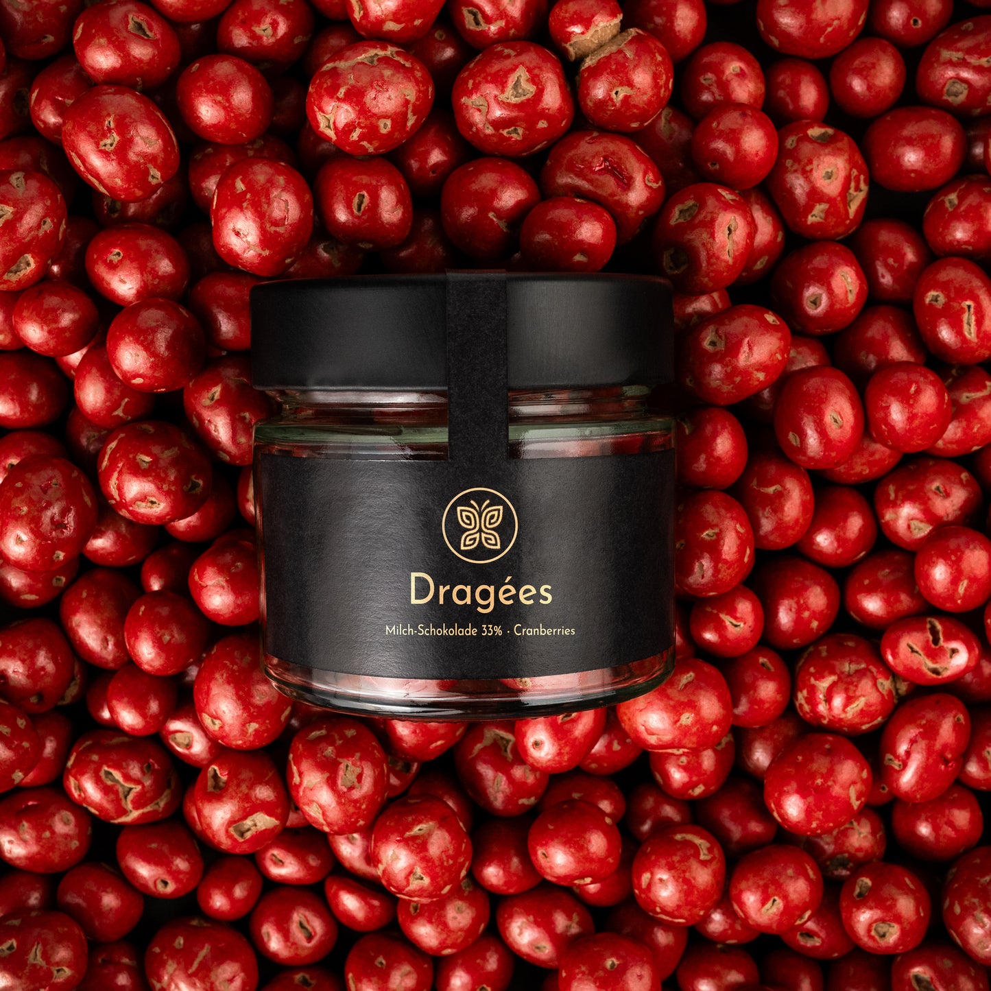 Dragées • Milch-Schokolade • Cranberries
