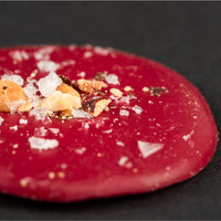 Vallèe du chocolat - Raspberry chocolate • Piedmontese hazelnuts