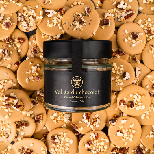Vallèe du chocolat - Caramel chocolate • Pecan