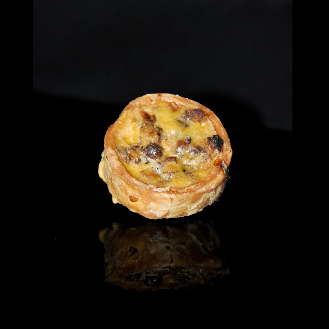 Quiche Petit Four - Bacon Spring Onion