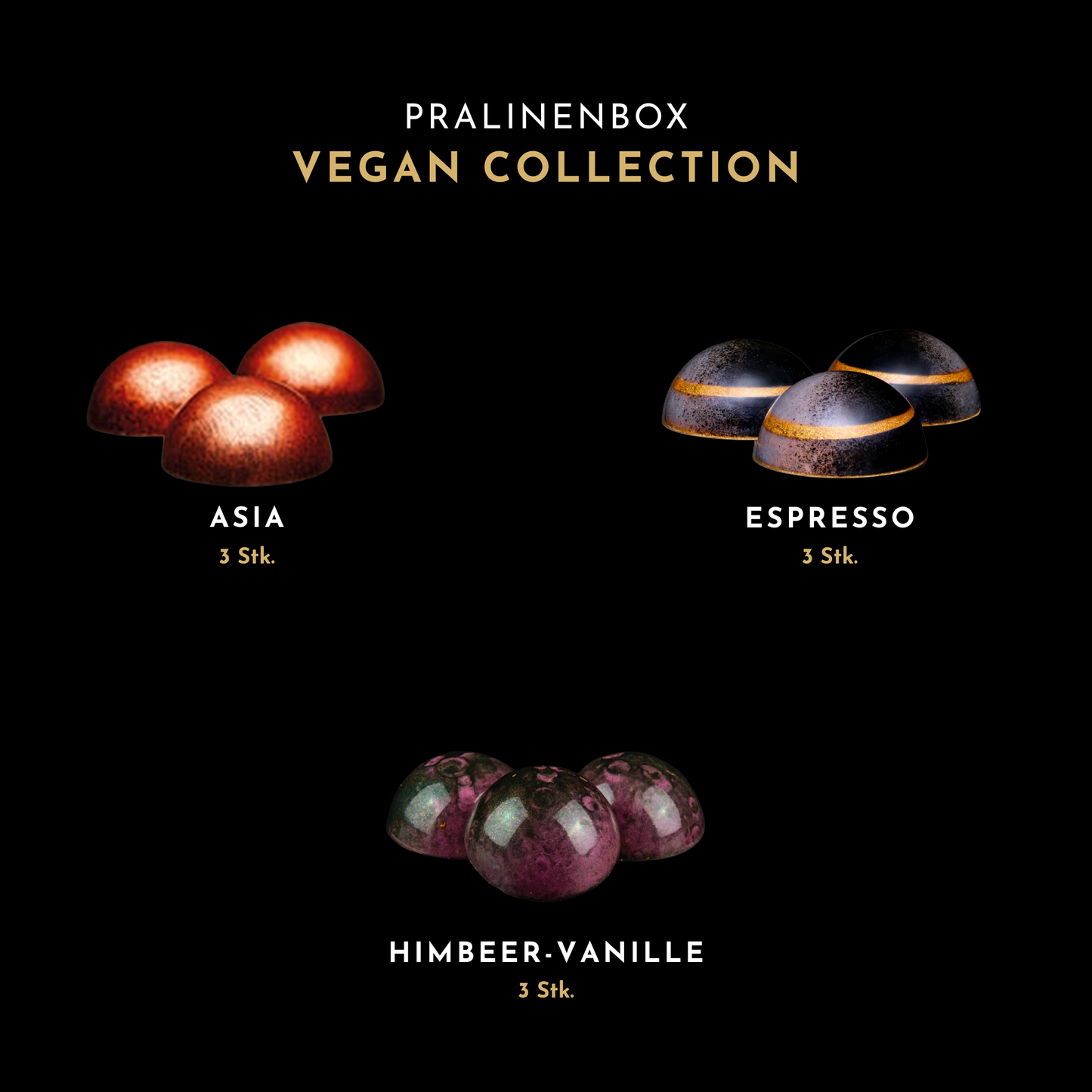 Vegan Collection - 9er Pralinenbox