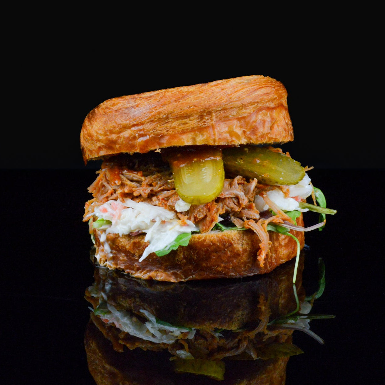 Croissant Roll - Pulled Turkey