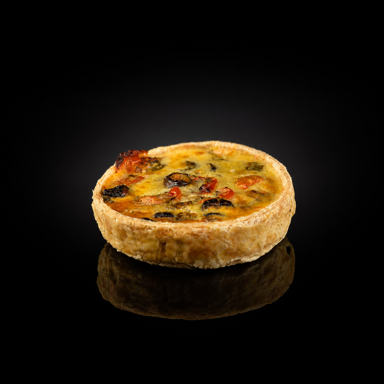 Quiche - Spargel-Tomaten-Oliven