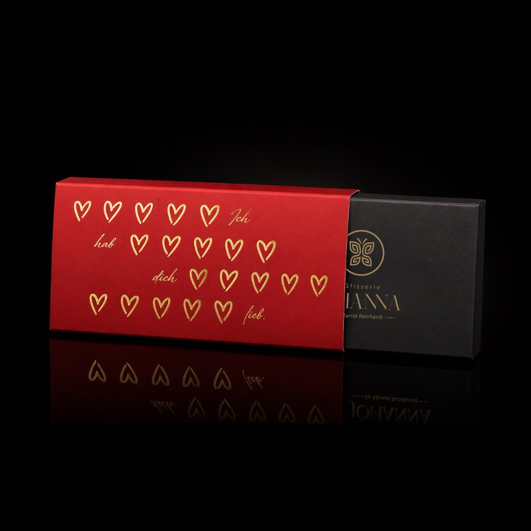 2er Pralinenbox - „Ich hab dich lieb“