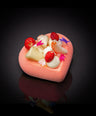 Törtchen Mousse Herz Erdbeere