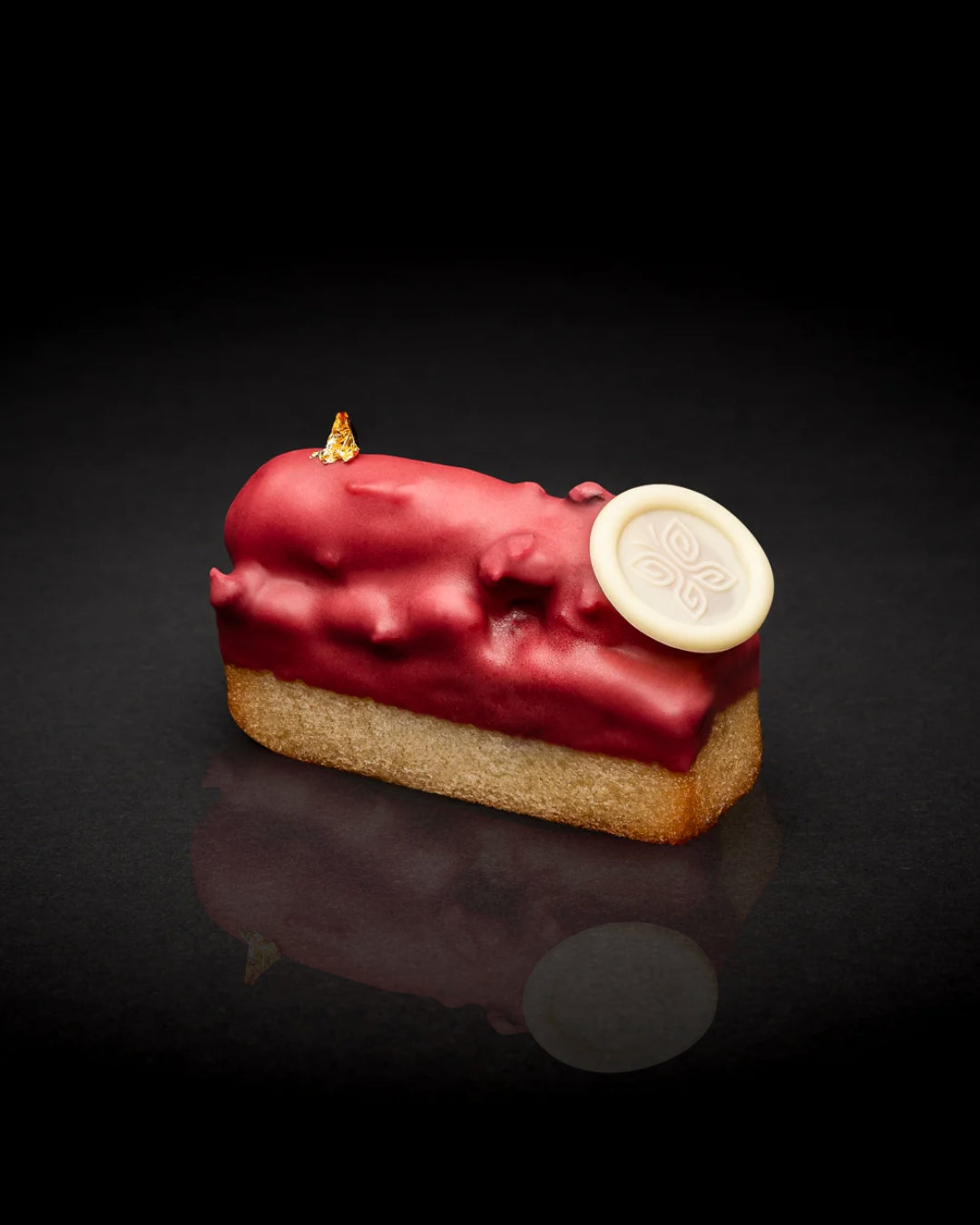 Travel Cake Zitronenfinancier mit Himbeeren Vanille Ganache