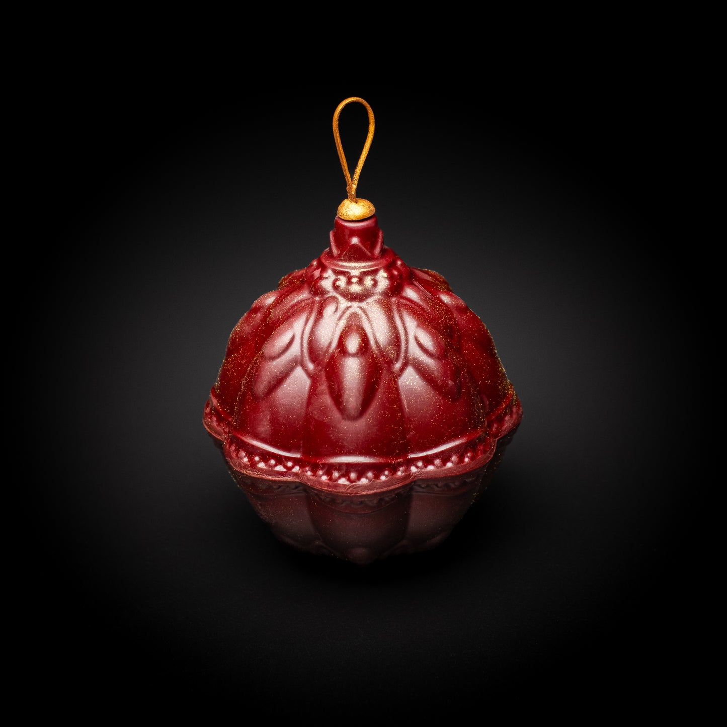 Chocolate figure Christmas bauble