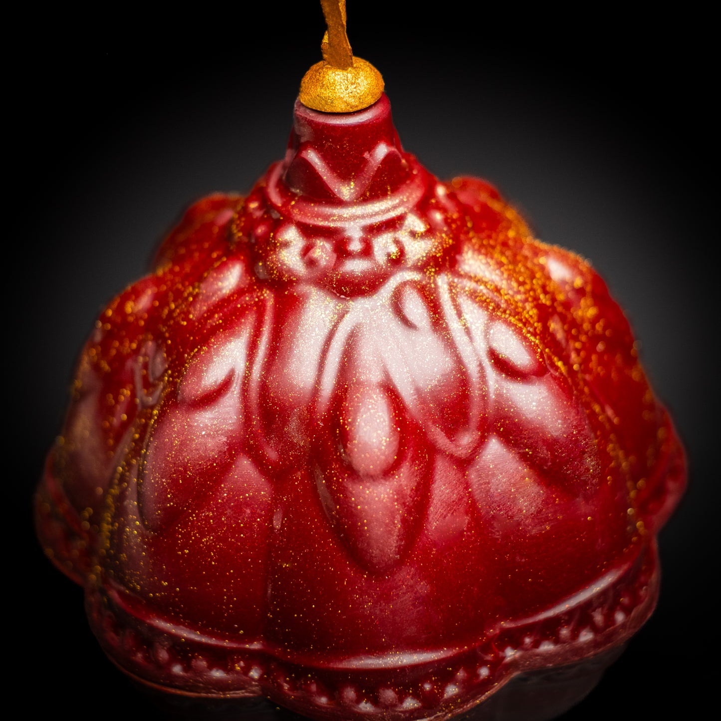 Chocolate figure Christmas bauble