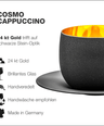 Eisch® x Patisserie Johanna - Cappuccinoglas Cosmo mit Untersetzer 24 Karat